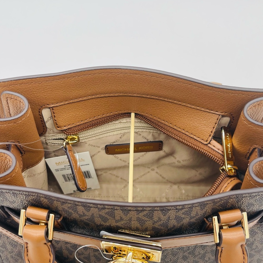 Michael Kors Hamilton Small Satchel Crossbody Bag - Picture 6 of 12